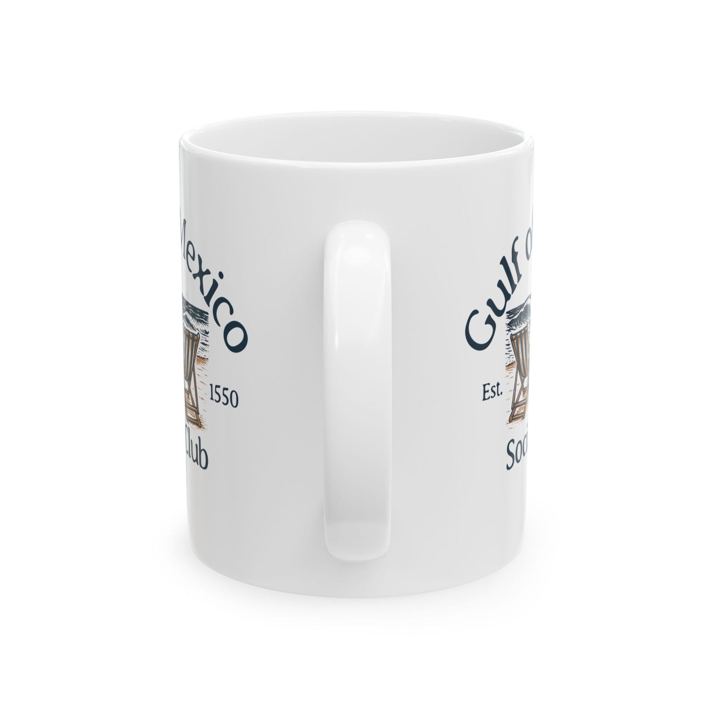Gulf of Mexico Fan Club Ceramic Coffee Mug