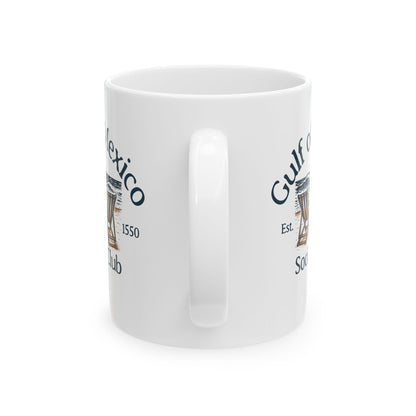 Gulf of Mexico Fan Club Ceramic Coffee Mug