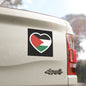 Palestinian Flag 5"x5" Car Magnet: Free Palestine!