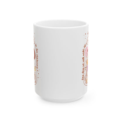 One Day We Will Wake Up To His Obituary Anti Trump Coffee Mug