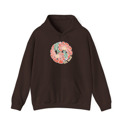 Subtle Fuck Trump Floral Unisex Hoodie