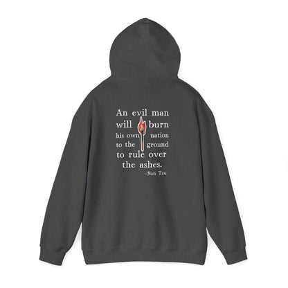 An Evil Man Anti Trump Unisex Hoodie