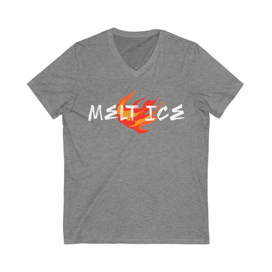 Melt ICE Pro Immigration V-Neck Graphic Tee
