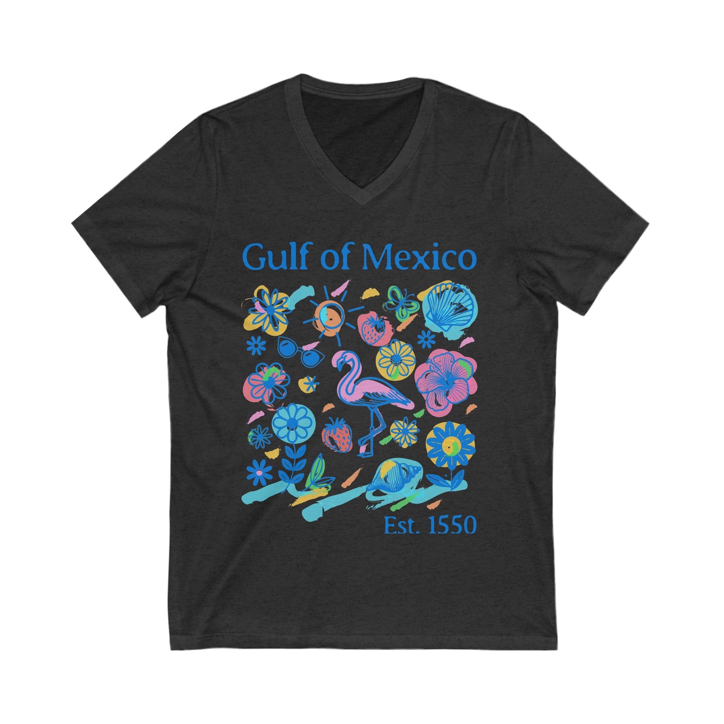 Gulf of Mexico Funny Political V-Neck Tee