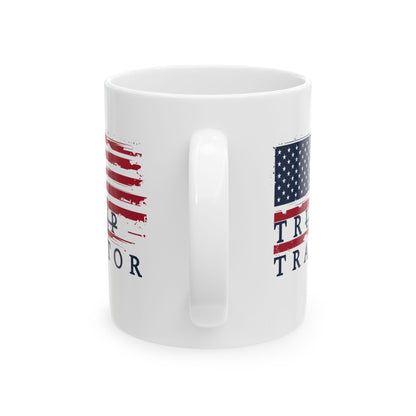 Trump Is A Traitor Ceramic Coffee Mug