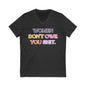 Women Don't Owe You Shit Feminist V-Neck Tee