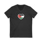 Free Palestine V-Neck Graphic Tee