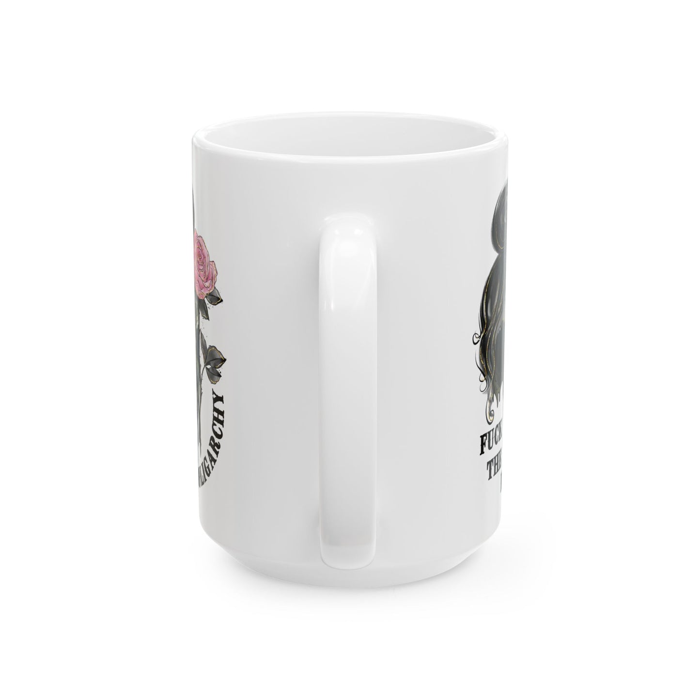 Fuck The Broligarchy Anti Oligarchy Ceramic Coffee Mug