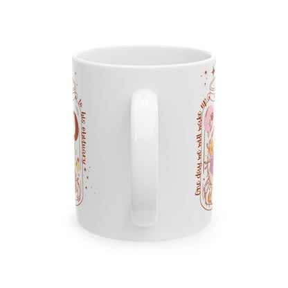 One Day We Will Wake Up To His Obituary Anti Trump Coffee Mug