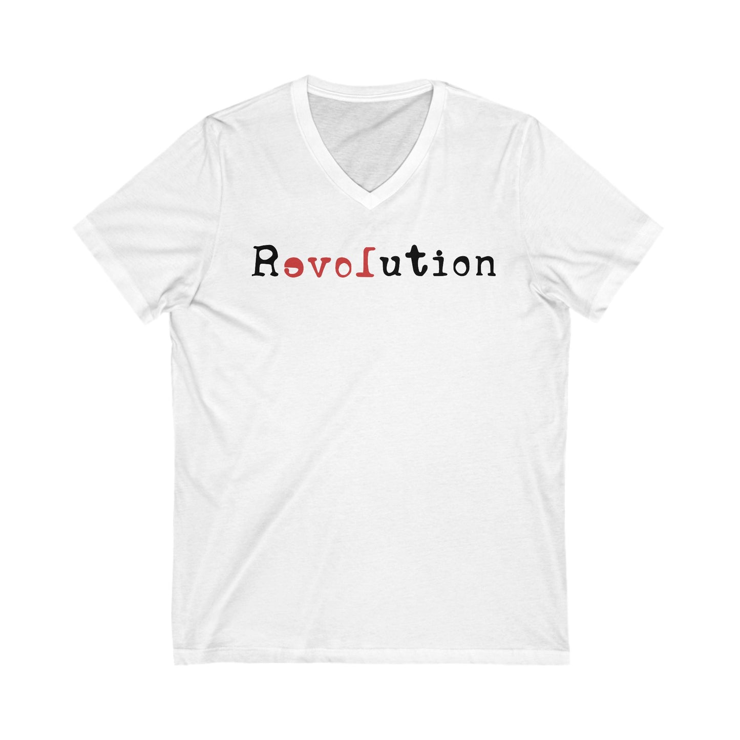 The Revolution Is Here V-Neck Graphic Tee