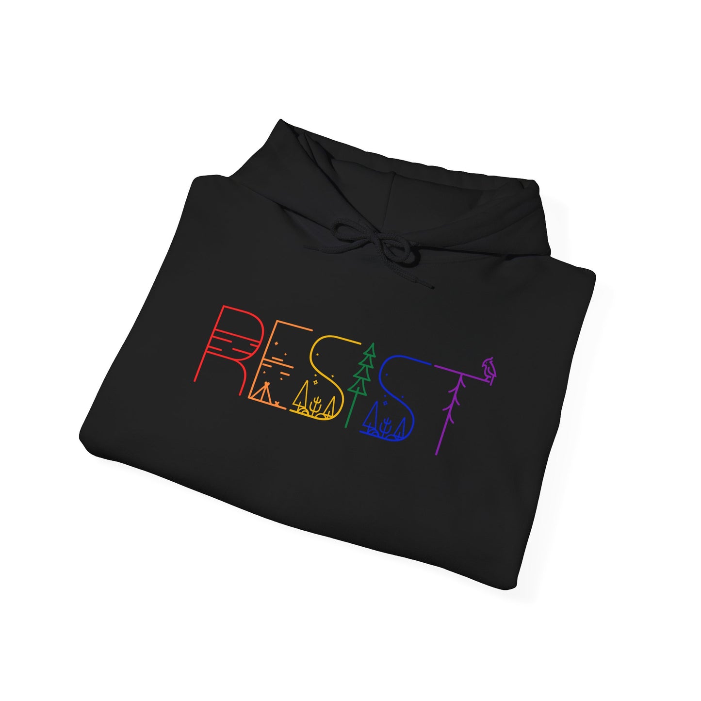 Resist Rainbow National Parks Unisex Hoodie