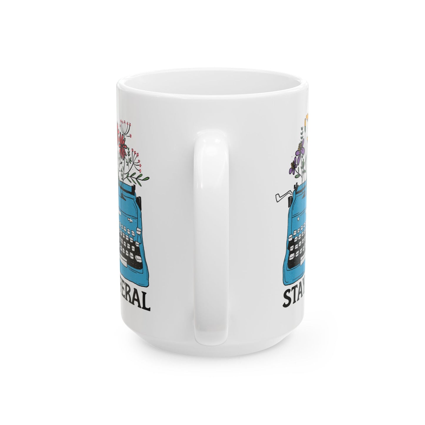 Stay Feral Feminist Ceramic Coffee Mug