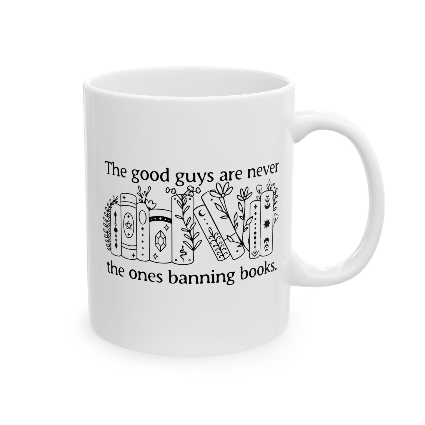 Anti Book Banning Ceramic Coffee Mug