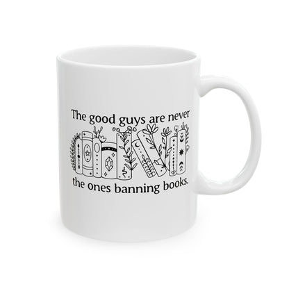Anti Book Banning Ceramic Coffee Mug