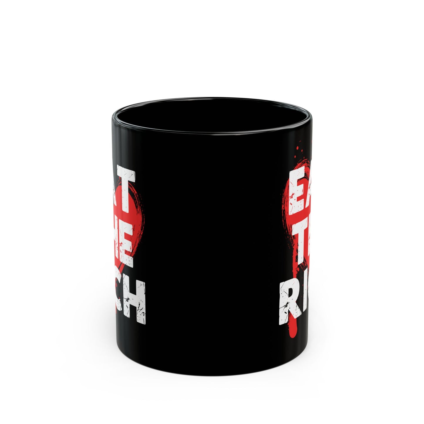 Eat The Rich Anti Billionaires Ceramic Coffee Mug