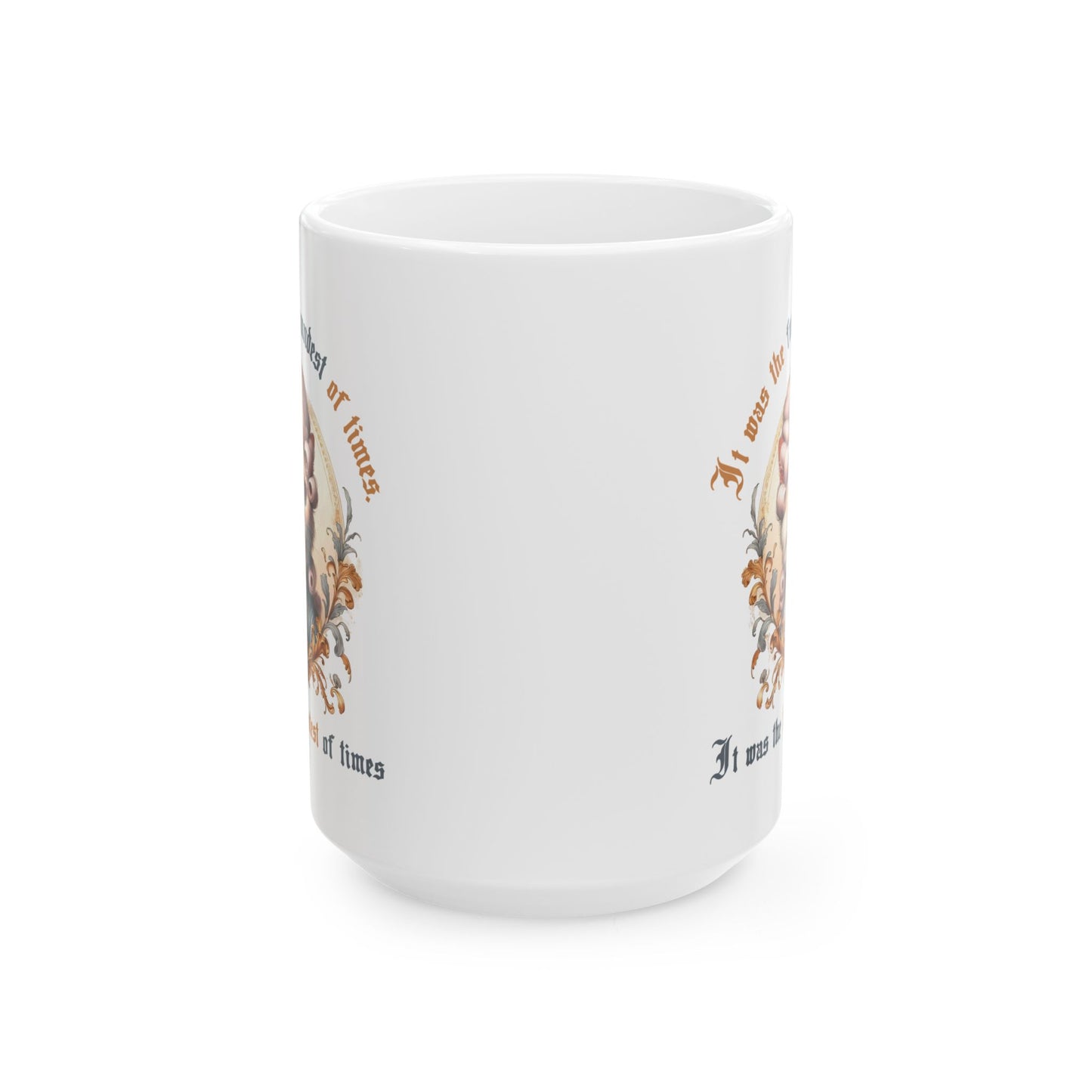 Subtle Anti MAGA FAFO Ceramic Coffee Mug