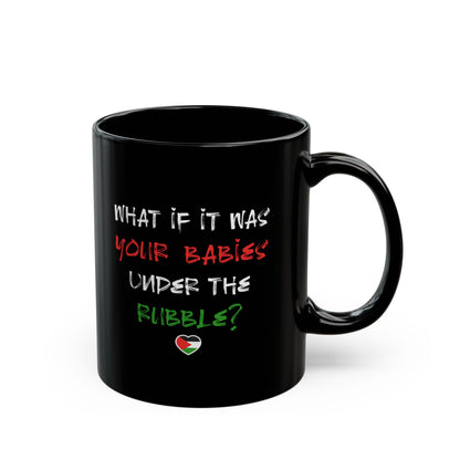 Free Palestine Anti Genocide Ceramic Coffee Mug