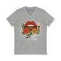 Chinga La Migra V-Neck Graphic Tee