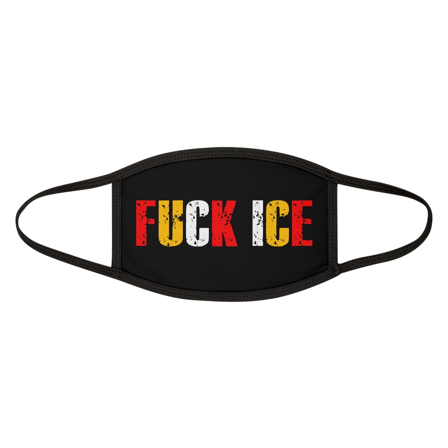 Fuck ICE Protest Face Mask: Colorful Edition