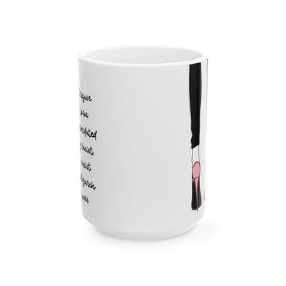 Fuck The Oligarchy Anti Trump Ceramic Coffee Mug