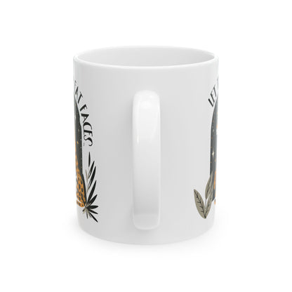 Let Them Eat Faces Anti-MAGA Ceramic Coffee Mug