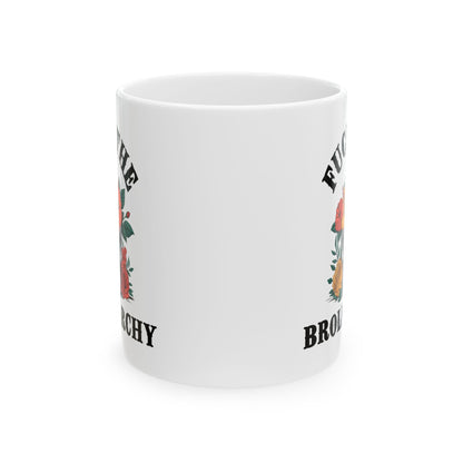 Fuck The Broligarchy Anti Trump Ceramic Coffee Mug