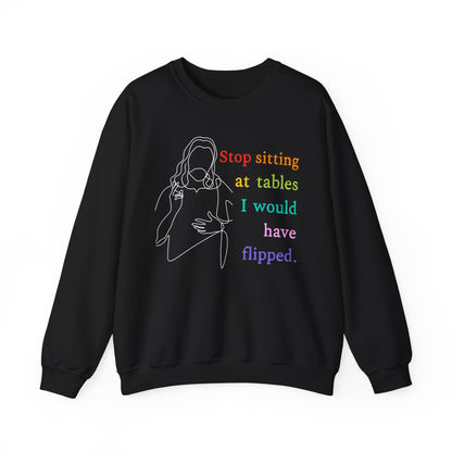 eeding Heart Crewneck Sweatshirt, Cozy Unisex Sweatshirt, Casual Streetwear, Gift for Activists, Statement Apparel