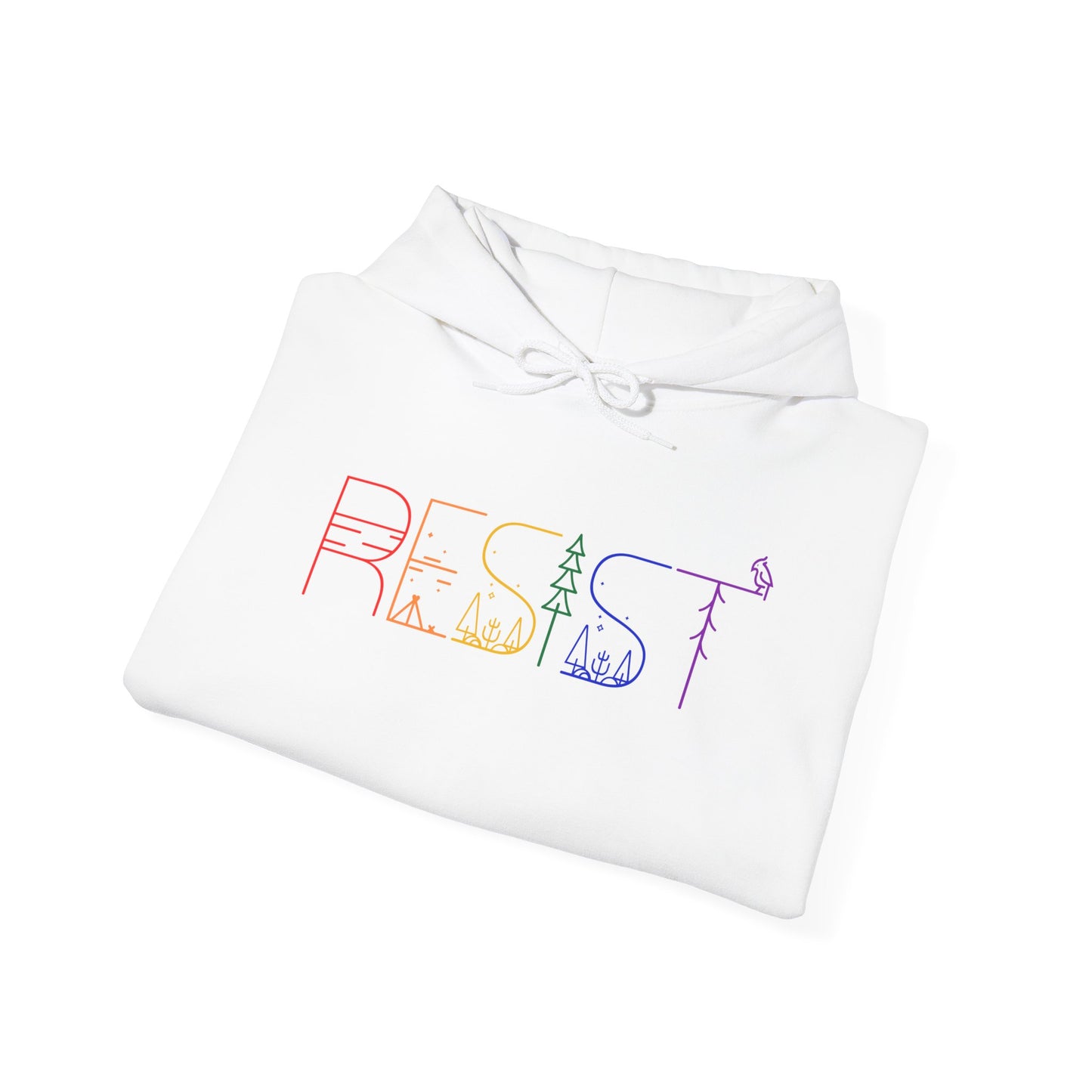 Resist Rainbow National Parks Unisex Hoodie