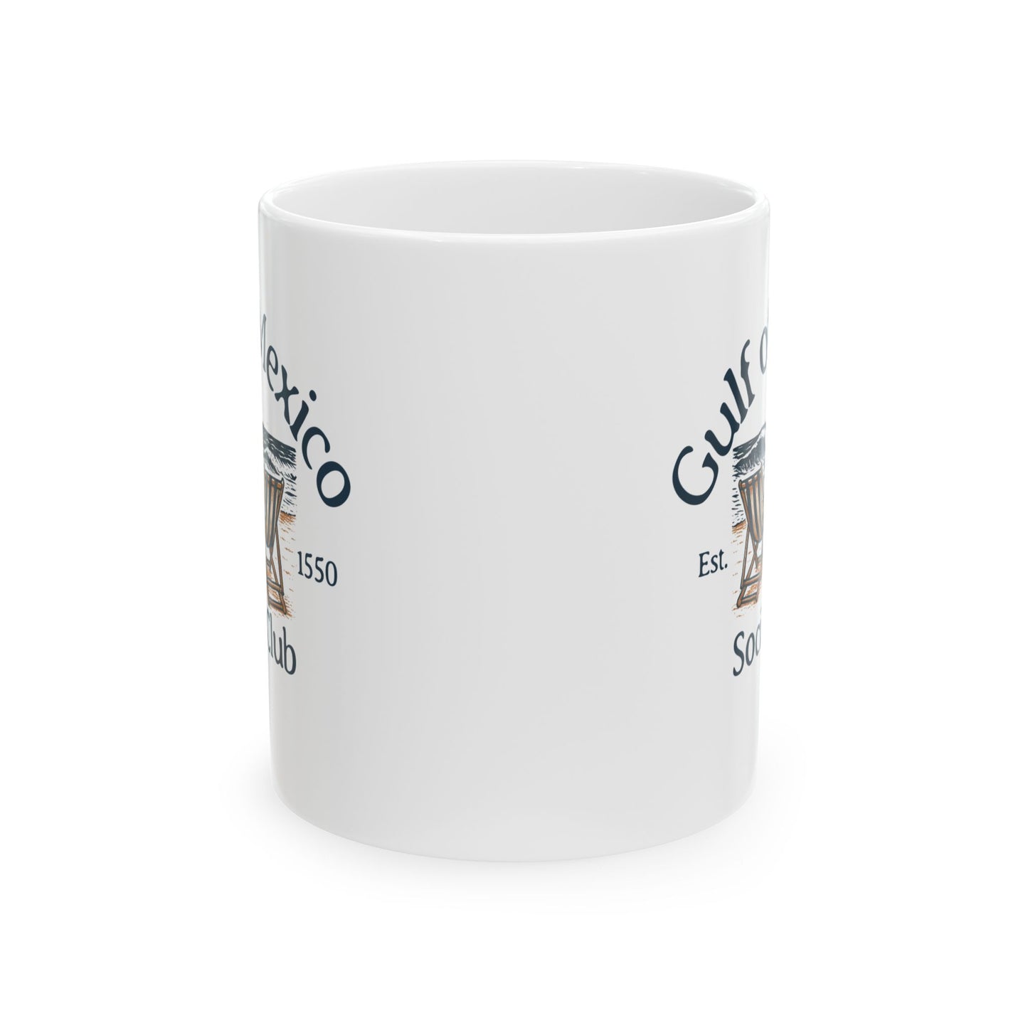 Gulf of Mexico Fan Club Ceramic Coffee Mug