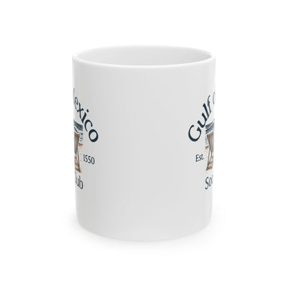 Gulf of Mexico Fan Club Ceramic Coffee Mug