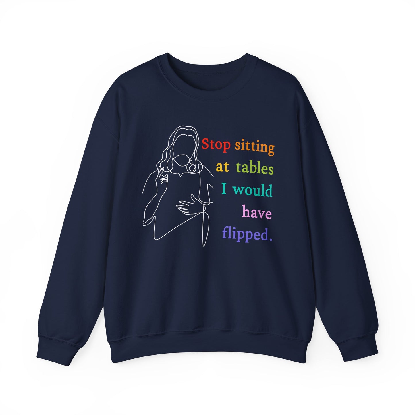 eeding Heart Crewneck Sweatshirt, Cozy Unisex Sweatshirt, Casual Streetwear, Gift for Activists, Statement Apparel