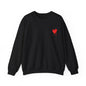 Copy of Bleeding Heart Crewneck Sweatshirt, Cozy Unisex Sweatshirt, Casual Streetwear, Gift for Activists, Statement Apparel