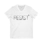 Resist Leftist V-Neck Graphic Tee