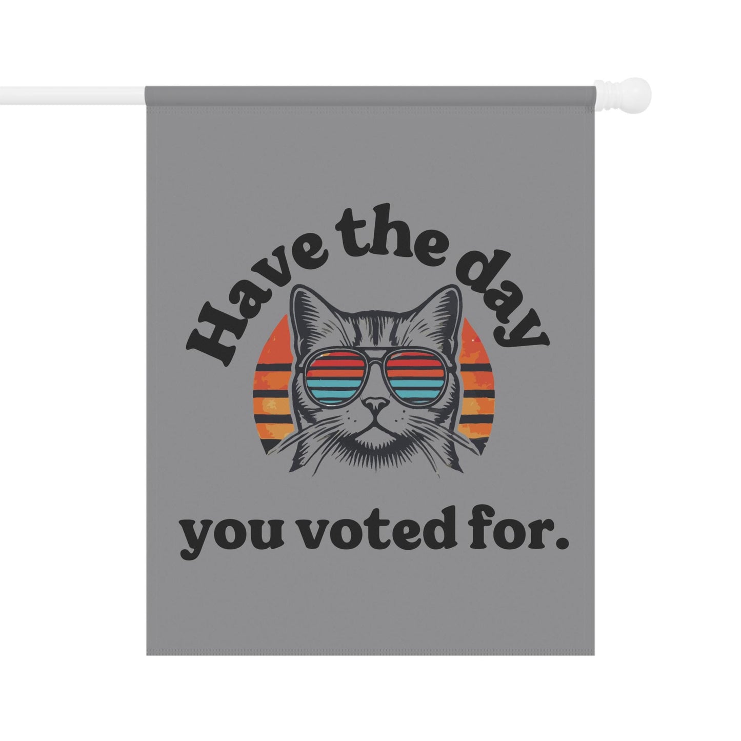 resist house flag fuck Trump garden decor