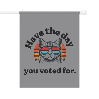 resist house flag fuck Trump garden decor