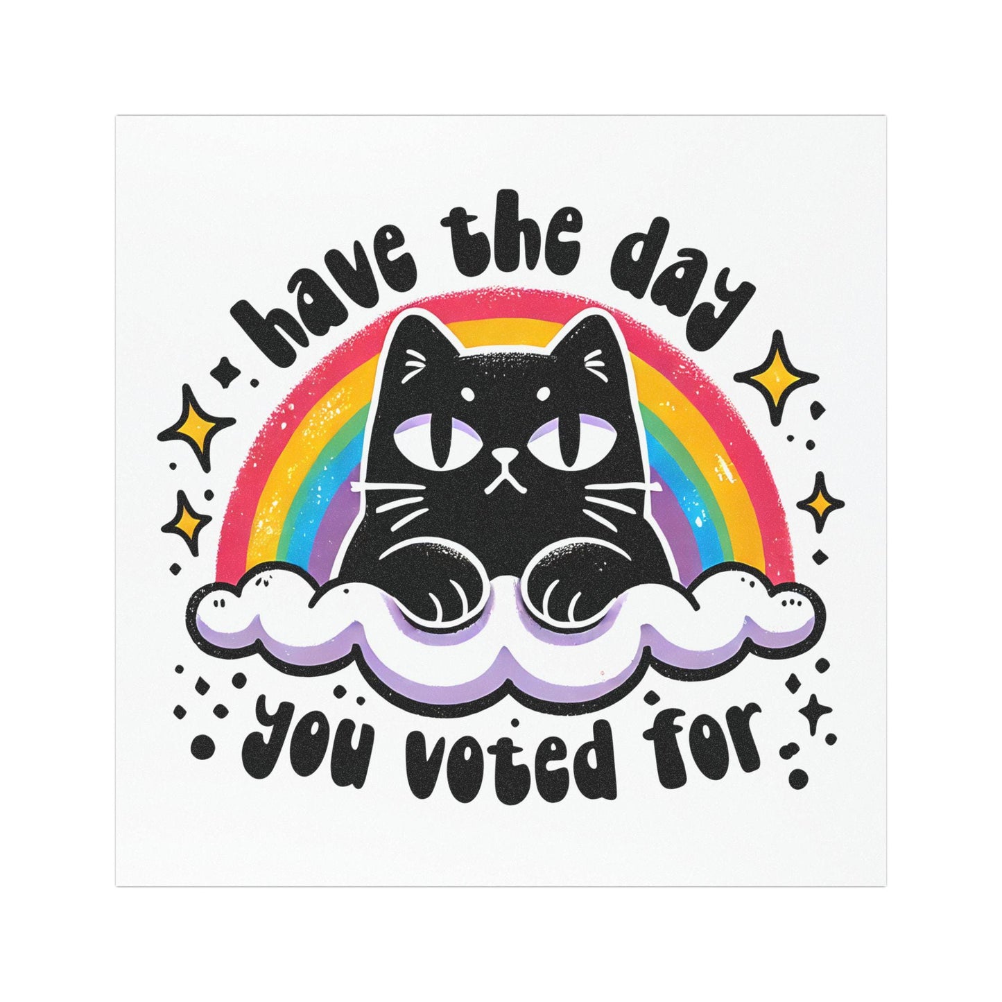 hands off protest gift idea resist car magnet