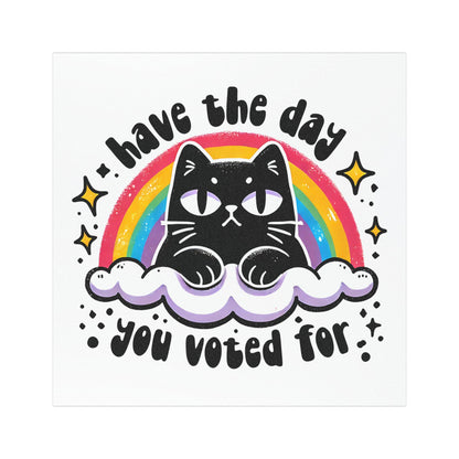 hands off protest gift idea resist car magnet