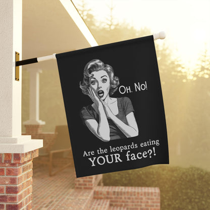 leopards eating faces party merch