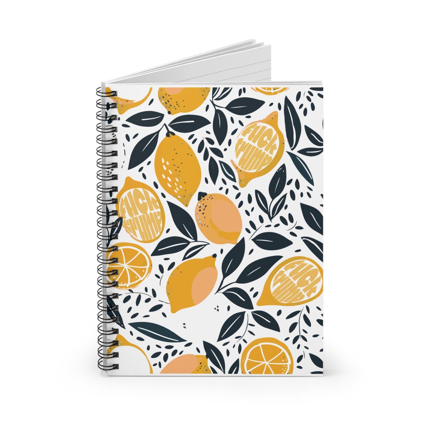 Subtle f*ck Trump journal FDT notebook f*ck Elon Musk funny feminist gift childless cat lady Anti Fascist, Never Trumper