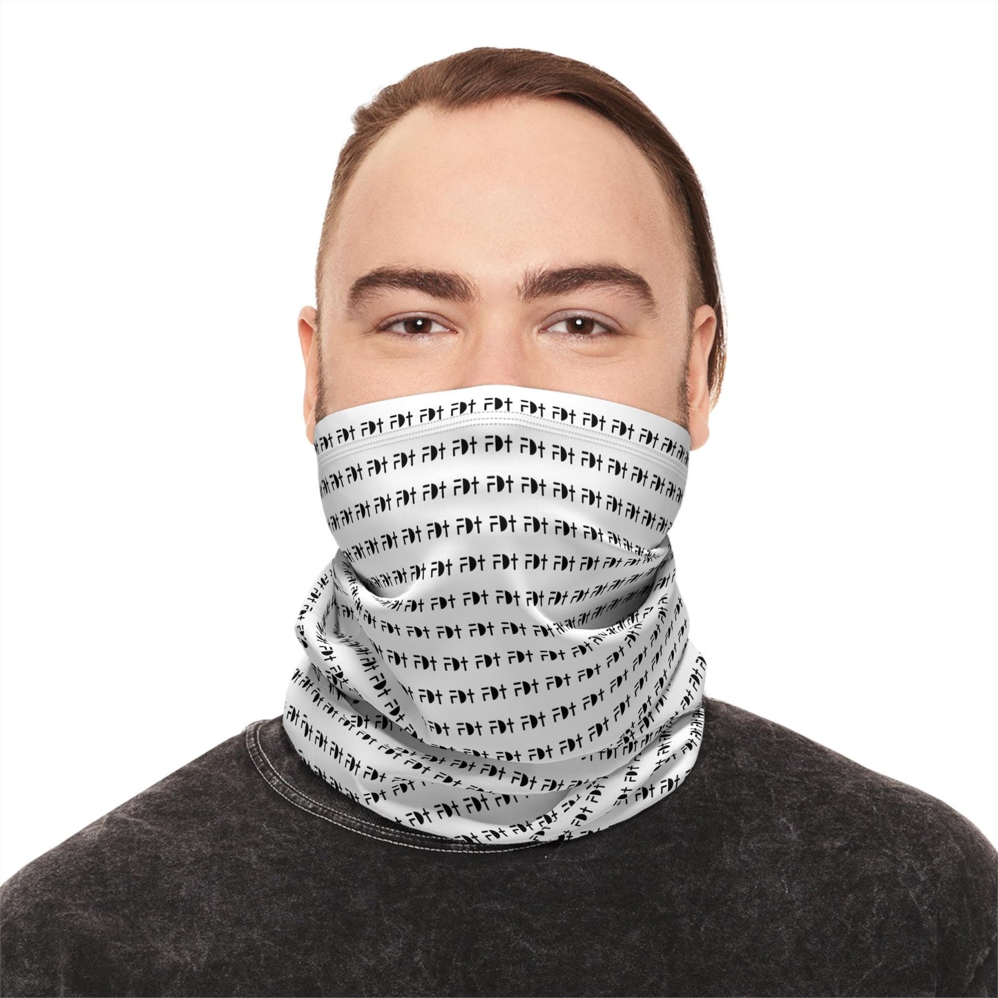 FDT Neck Gaiter f*ck Trump Face Mask Protest face cover feminist merch Activist gift Deport Elon Musk f*ck fascism smash the patriarchy