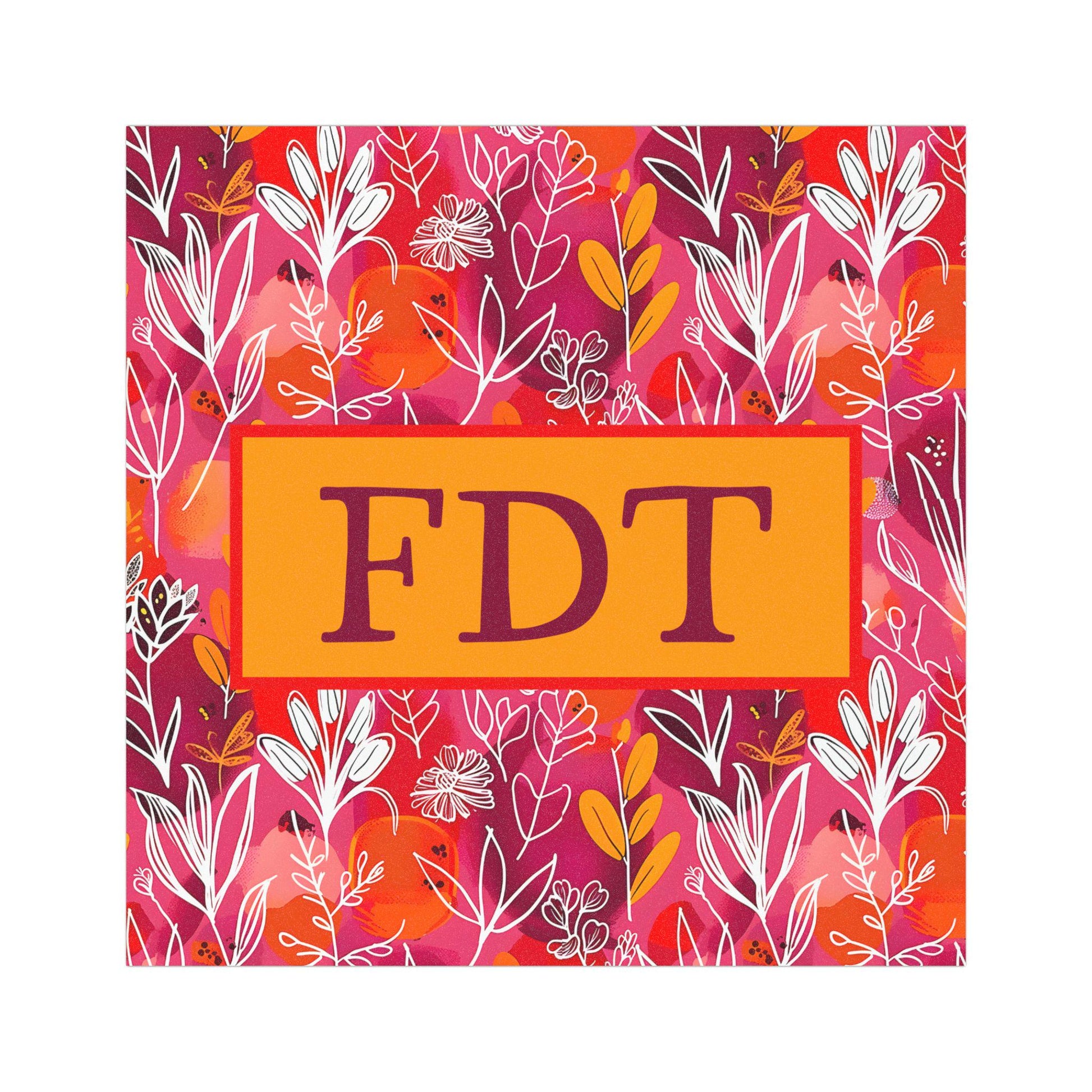 political car decal resist bumper sticker