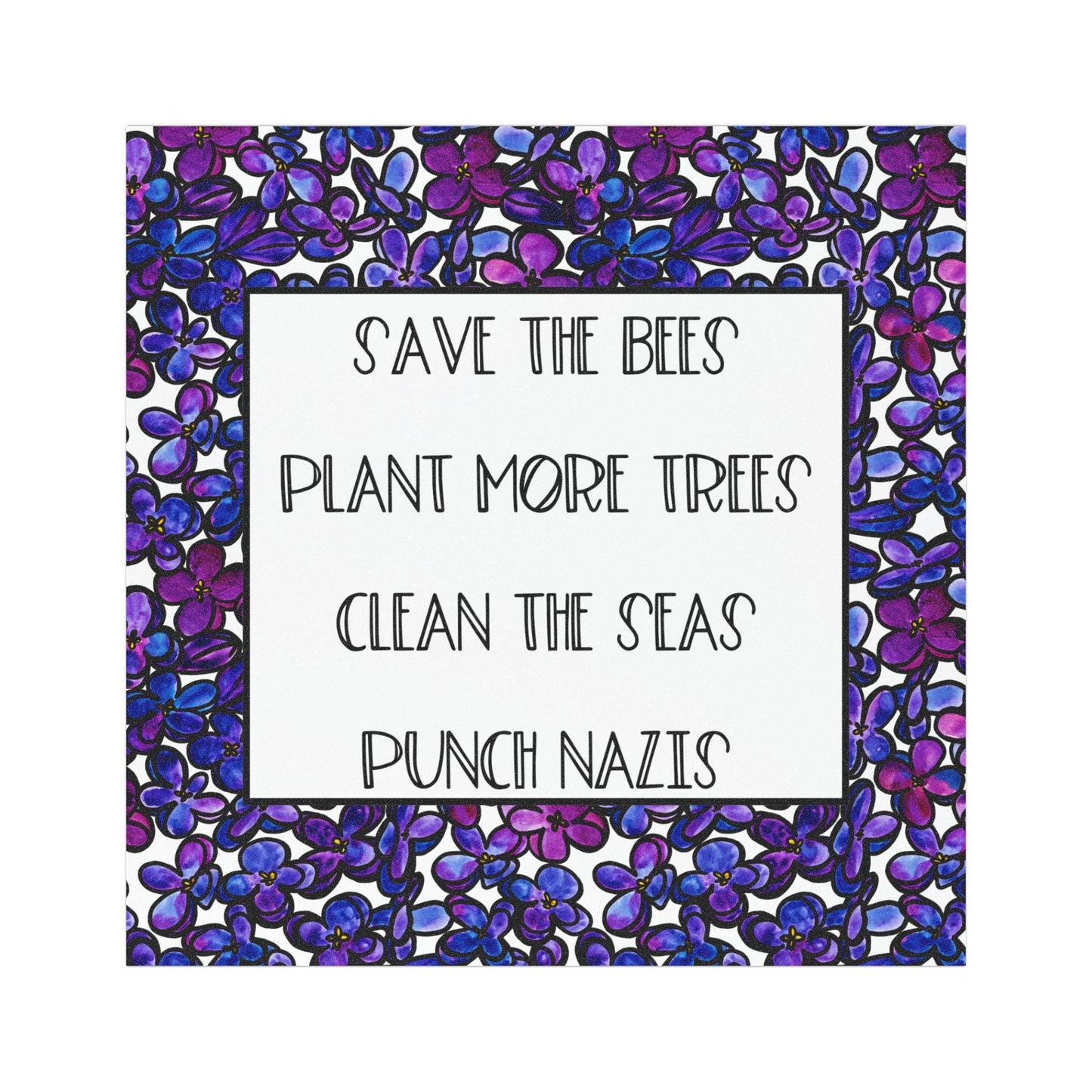 Antifascist, anti-trump Car Magnet, Subtle fuck Trump bumper sticker, Anti-MAGA bumper magnet, FAFO funny gift, climate activism merch