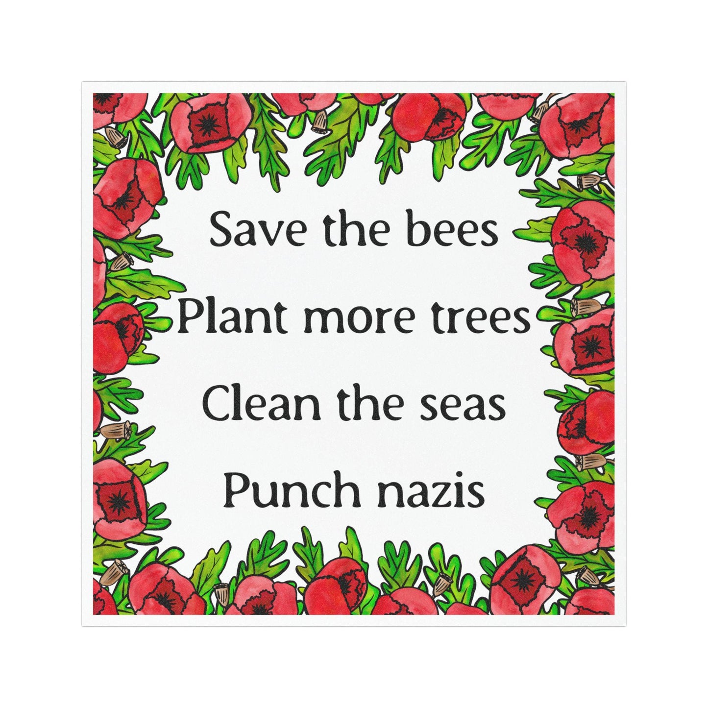 climate activist gift idea feminist car decal