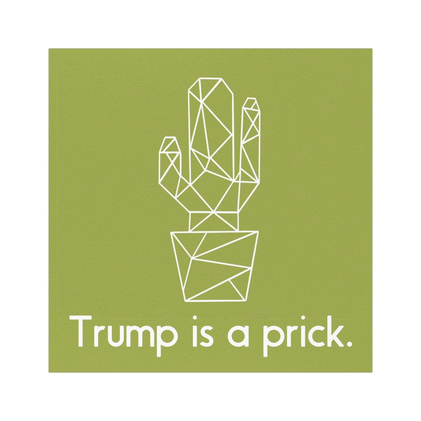 Subtle anti-Trump car magnet, Fuck Trump bumper sticker, Anti-MAGA bumper magnet, FAFO funny activist gift, antifascist merch, pro choice