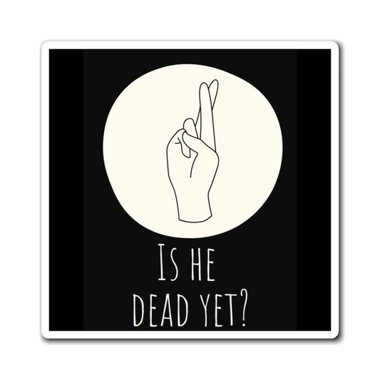 Subtle f*ck Trump magnet Anti-Trump Anti-MAGA merch Leopards eating faces party antifascist gift activist decal funny feminist gift