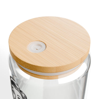 Are the Leopards Eating Your Face glass political tumbler Elon anti fascist reusable mug smash the patriarchy travel cup feminist gift