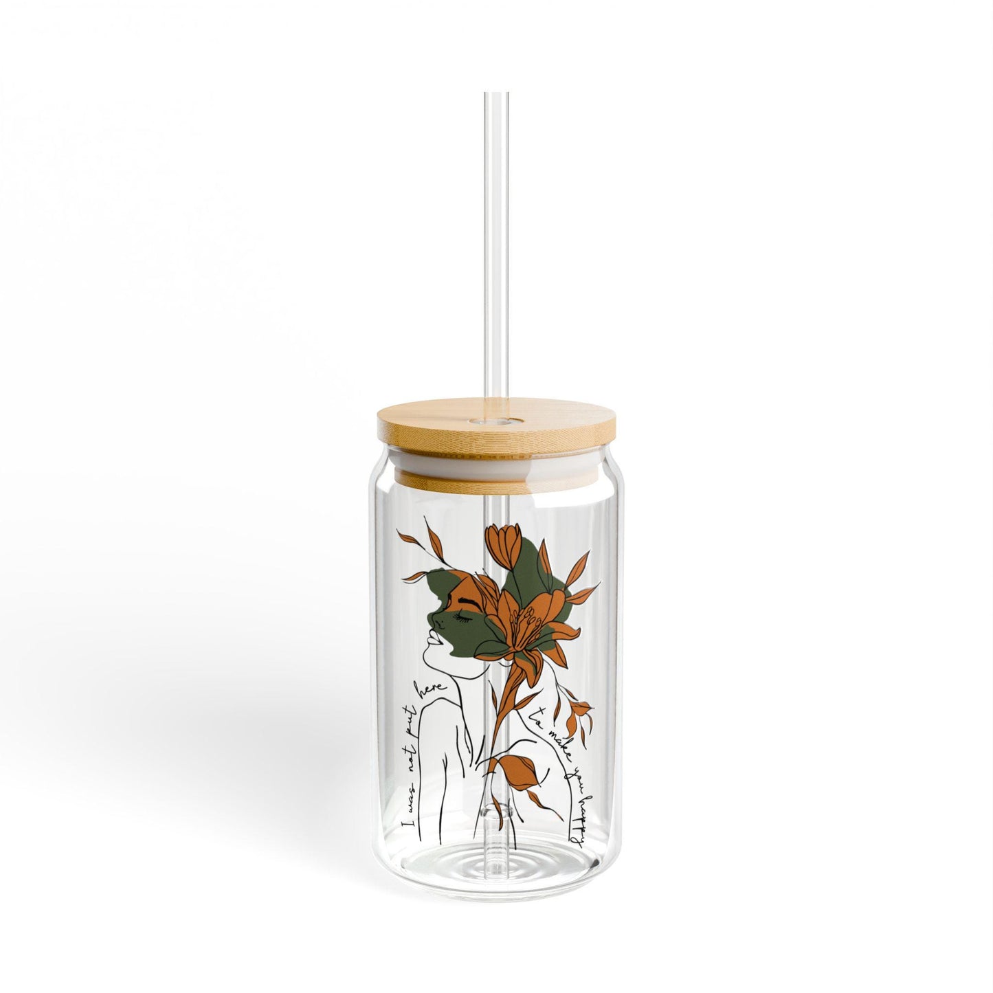 I was not put here to make you happy glass cup witchy feminist gift reproductive rights lgbtq+ merchandise protect trans kids anti fascist