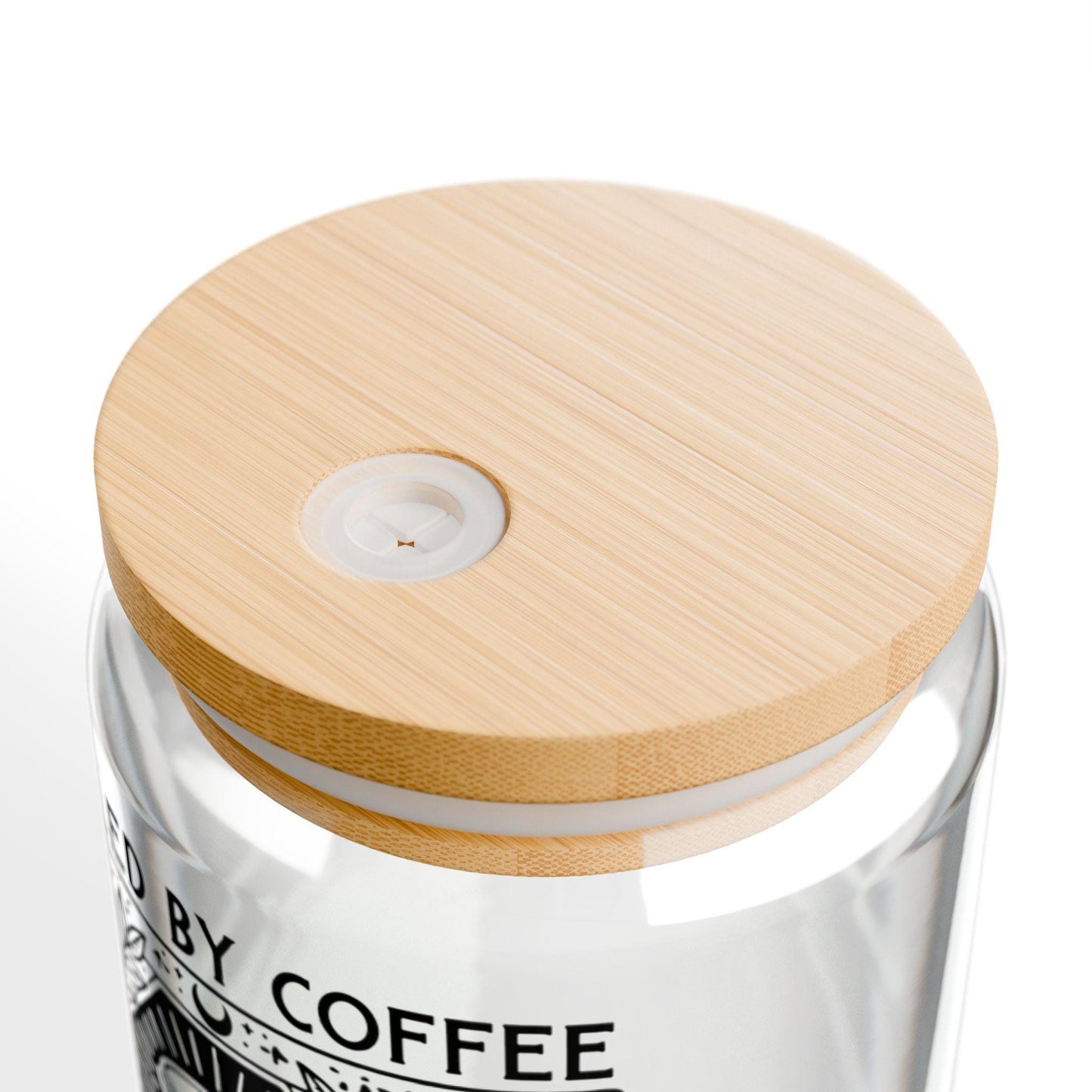 Fueled by Coffee and Justifiable Rage glass cup political tumbler anti fascist reusable mug smash the patriarchy travel cup feminist gift