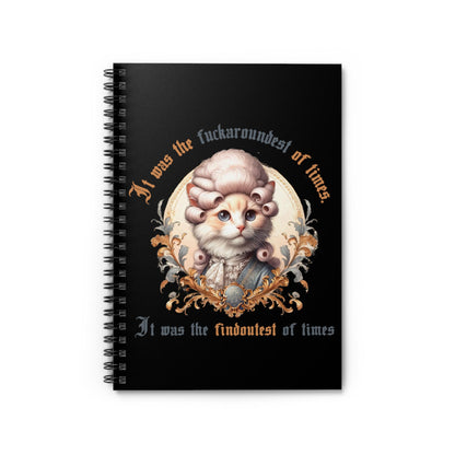 FAFO f*ck Trump journal FDT notebook Leopards eating faces party gift funny feminist gift pro choice rococo cat childless cat lady