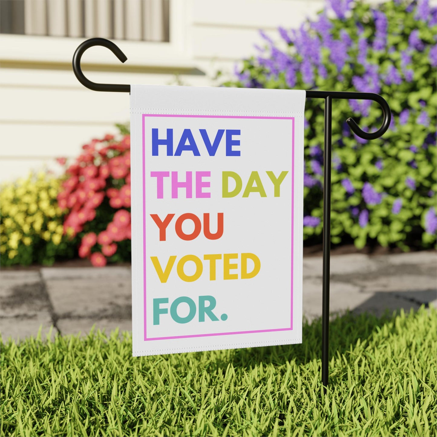 Subtle Anti-Trump garden flag Fuck trump yard sign Leopards eating faces banner antifascist funny feminist gift Anti-MAGA activist merch